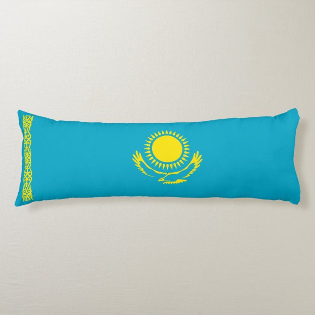 Coussins Longs Drapeau du Kazakhstan (Devant)