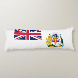 Coussins Longs Drapeau du territoire antarctique britannique