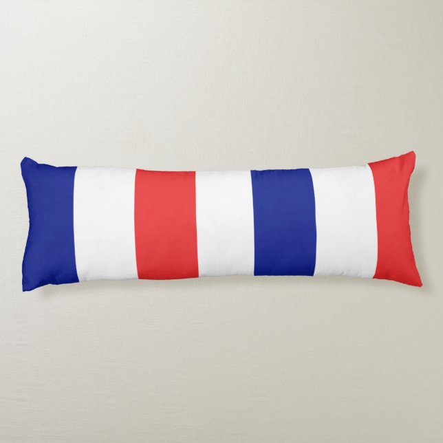 Coussins Longs Drapeau français Tricolore (Dos)
