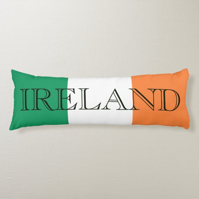 Coussins Longs Drapeau irlandais tpcnt Irlande (Devant)