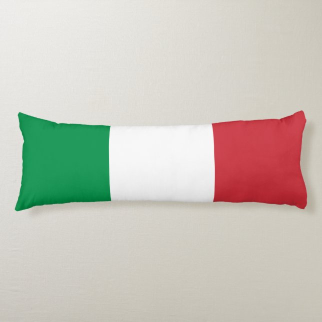 Coussins Longs Drapeau Italie (Devant)