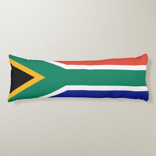 Coussins Longs Drapeau Patriotique Afrique du Sud Bokke (Devant)