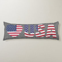 Drapeau patriotique Amour Coeur USA Noir Jean Deni