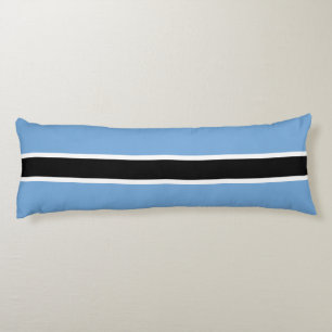 Coussins Longs Drapeau patriotique du Botswana