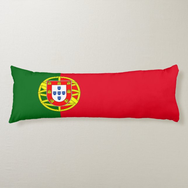 Coussins Longs Drapeau portugais (Devant)