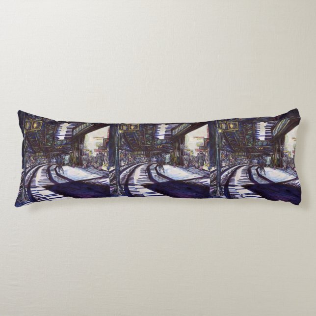 Coussins Longs Dusting the Piano (Devant)