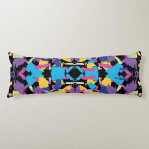 Coussins Longs Éclatement Vibrant : Aléatoire Couleurs