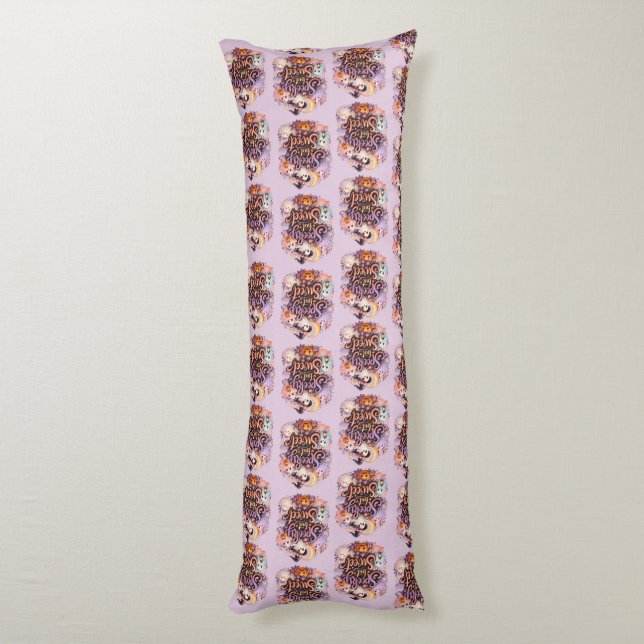 Coussins Longs Effrayant mais Mignon (Dos (Vertical))