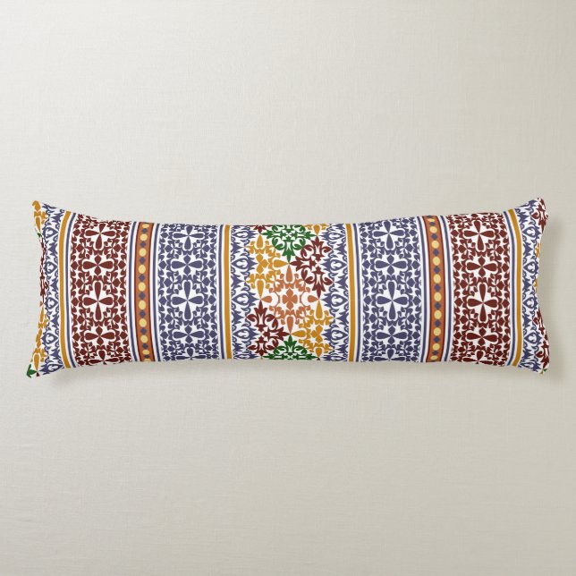 Coussins Longs élégant motif ethnique lancer oreiller (Devant)