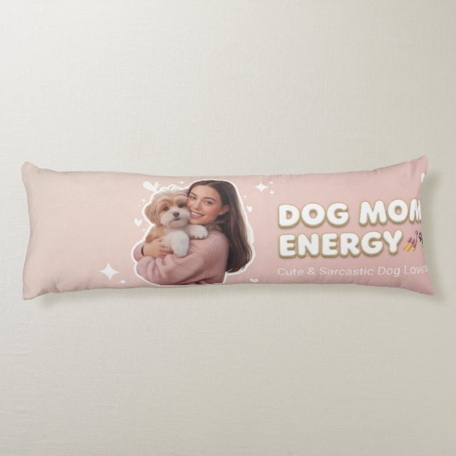 Coussins Longs Énergie de Maman Chien - design tendance pour les  (Dos)