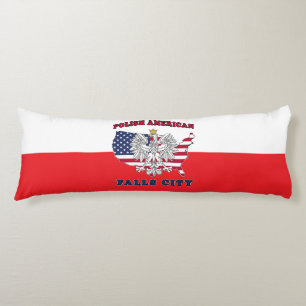 Coussins Longs Falls City Texas Polonais Américain