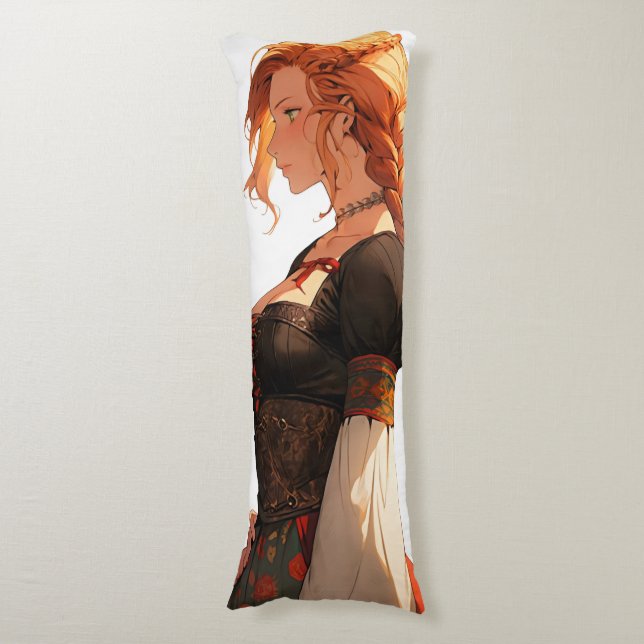 Coussins Longs Femme Anime Renaissance (Devant (Vertical))