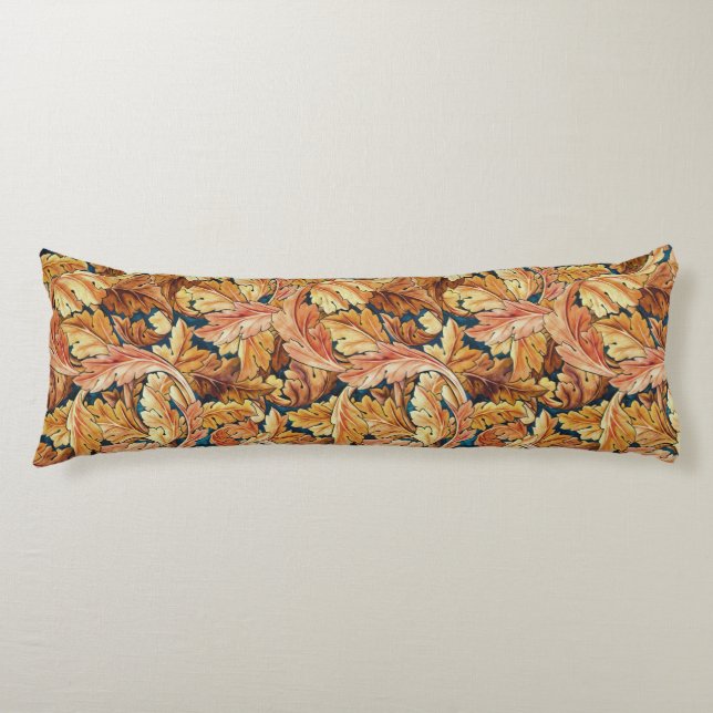 Coussins Longs Feuille d'acanthe de William Morris, motif automna (Devant)