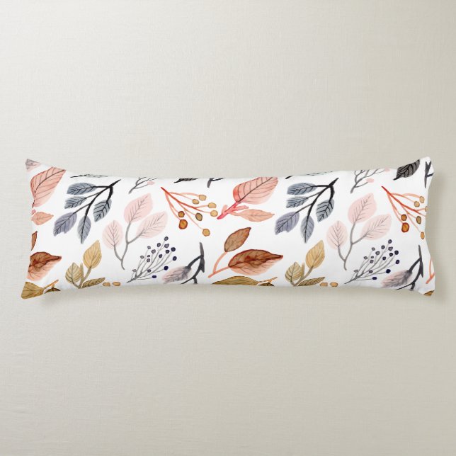 Coussins Longs feuille d'arbre (Devant)