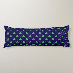 Coussins Longs Feuilles de trèfle motif de la Saint-Patrick-53223