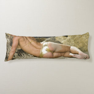 Coussins Longs Fille chaude de forme physique