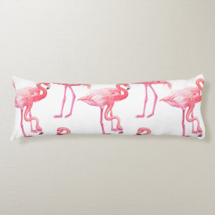 Coussins Longs Flamants roses