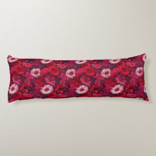 Coussins Longs Fleur de Marguerite Décor Esthétique Cottagecore L