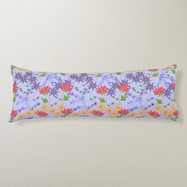 Coussins Longs Fleur sauvage (Devant)