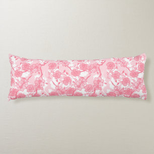 Coussins Longs fleurs