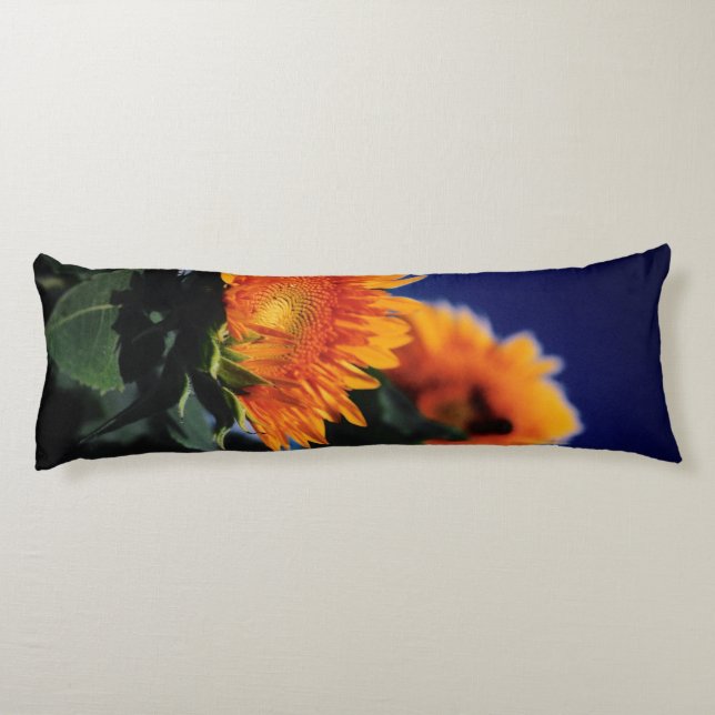 Coussins Longs Fleurs de soleil (Dos)
