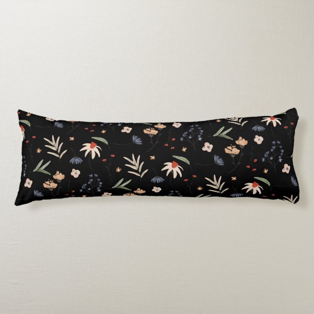 Coussins Longs Fleurs d'eau simples 1 (Devant)