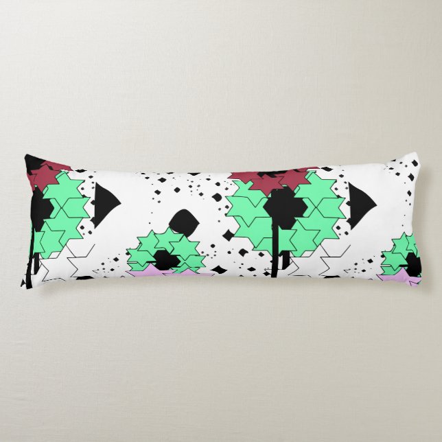 Coussins Longs Fleurs d'étoile (Devant)