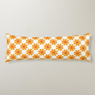 Coussins Longs Fleurs d'oranges de printemps pour décoration fami