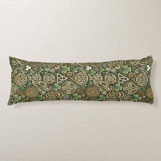 Coussins Longs Floraison celtique (Devant)