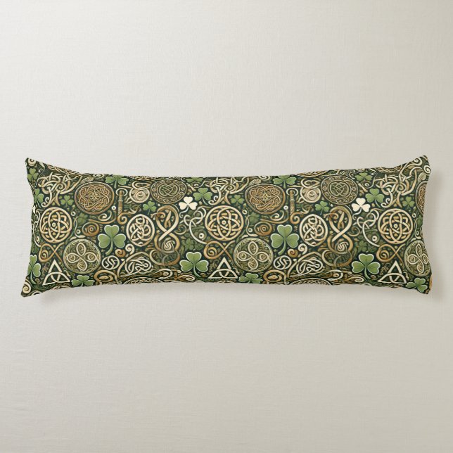 Coussins Longs Floraison Celtique (Devant)