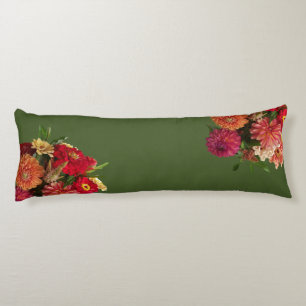 Coussins Longs Floral chaud