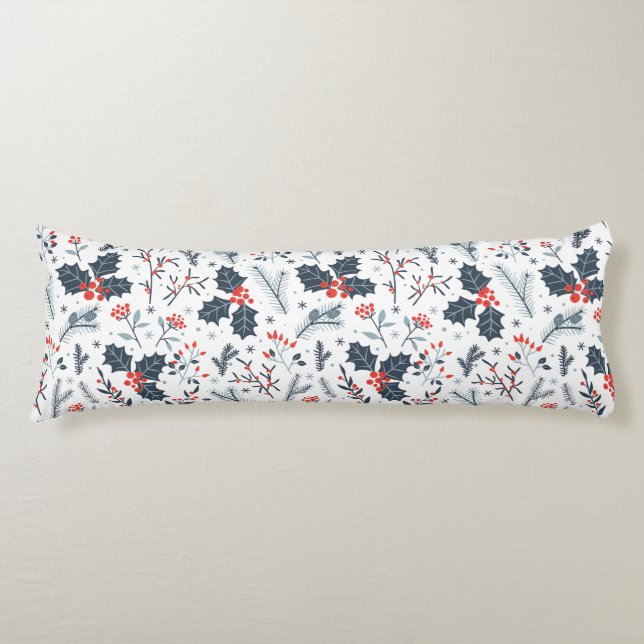 Coussins Longs Flore hivernale (Devant)