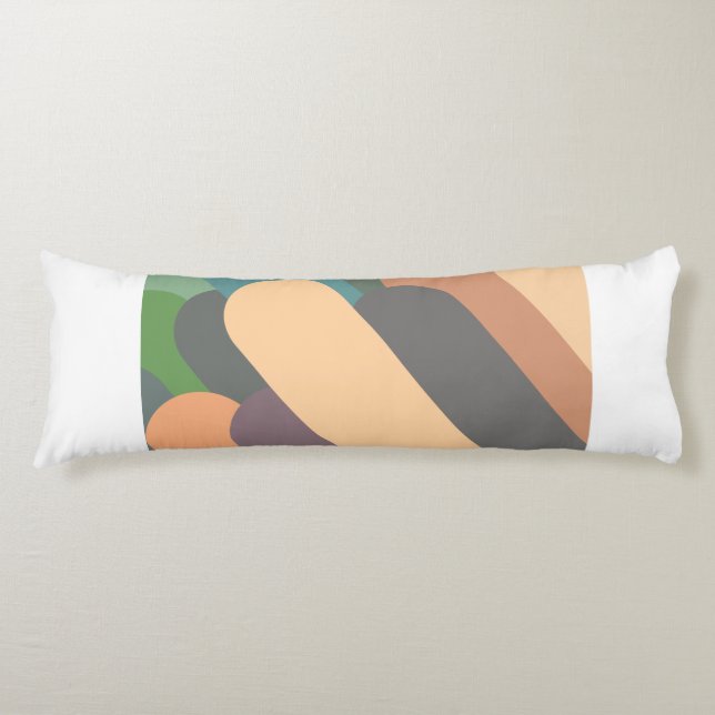 Coussins Longs Formes abstraites (Devant)