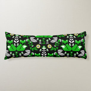 Coussins Longs Fox Nordic Scandinavian Folk Art nappe