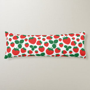 Coussins Longs Fraises