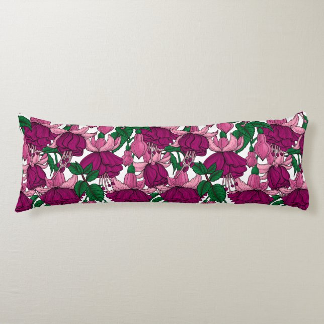Coussins Longs Fuchsia (Devant)