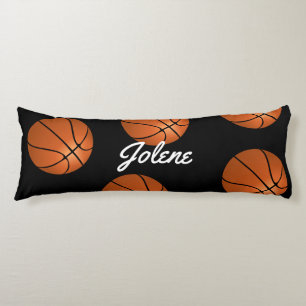 Coussins Longs fun basket ajouter n'importe quel nom ou texte spo
