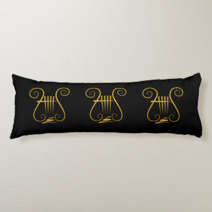 Coussins Longs Golden lyre