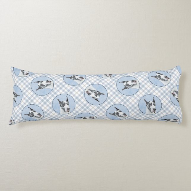 Coussins Longs Grande Danse Peinture Harlequin Original Animal Ch (Devant)