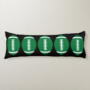 Coussins Longs Green Footballs Garçons Chambre Football Joueur Co
