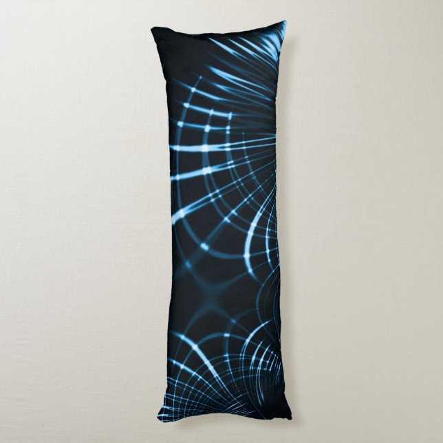 Coussins Longs griffes pointues courbées ou épines de bleu royal (Dos (Vertical))