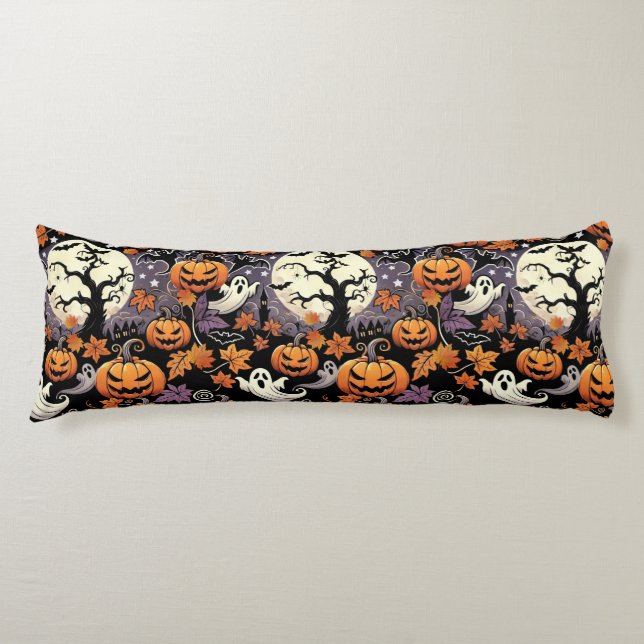 Coussins Longs Halloween/Automne/Automne (Devant)