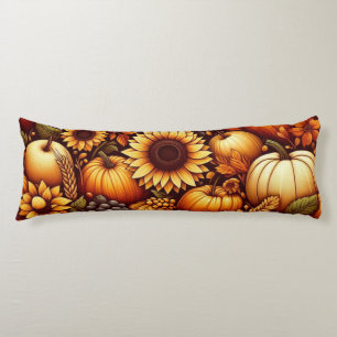 Coussins Longs Halloween/Automne/Automne/citrouille