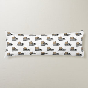 Coussins Longs Halloween, Jolie Gris Fantôme, Trick Ou Treat, Boo