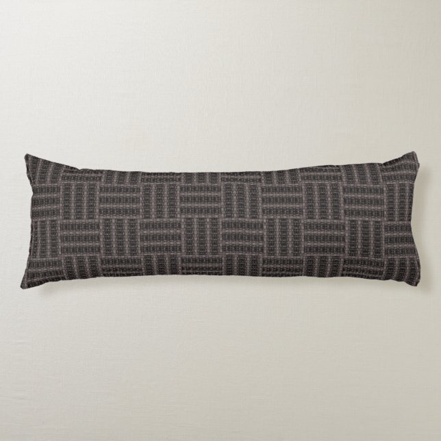 Coussins Longs HAMbyWG Gris/Noir (Devant)