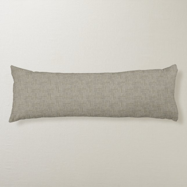 Coussins Longs HAMbyWG - Motif de pesage couleur blé (Devant)