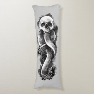 Coussins Longs Harry Potter Marque des Ténèbres Aquarelle