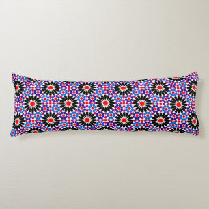 Coussins Longs Héritage mosaïque : Art Zellige andalou marocain