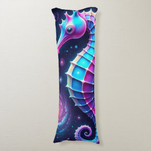 Coussins Longs Hippocampe Cosmique Coloré