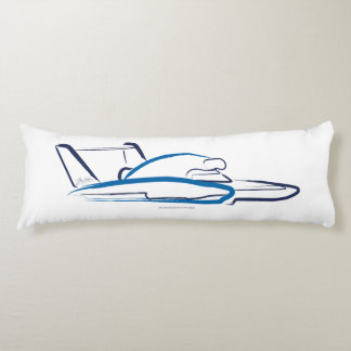 Coussins Longs Hydroplane 01 Bleu